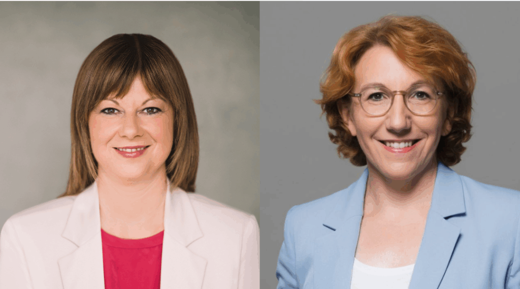 Bild links: Nicole Steingaß, Bild rechts: Susanne Müller Fotos: Nicole Steingaß: ©AndreaSchombaraFotografie; Susanne Müller: Daniel Hammelstein